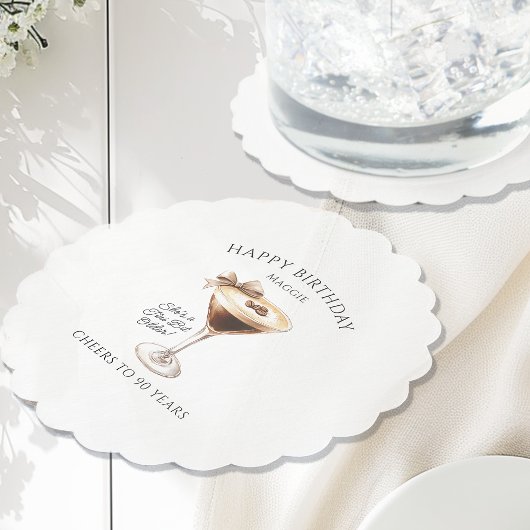 コカスタムースター90th誕生日エスプレッソマルティーニ ペーパーコースター