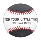 コカスタムーチパパの父の日 野球ボール (裏面)