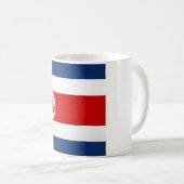 コカッコいいスタリカ国旗 コーヒーマグカップ (正面右)