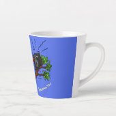 コカトおもしろいー遊のロックギター漫画 カフェラテマグ (右)