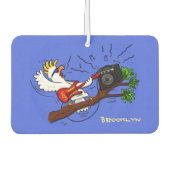 コカトおもしろいー遊のロックギター漫画 カーエアーフレッシュナー (正面)