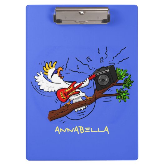 コカトおもしろいー遊のロックギター漫画 クリップボード (正面)