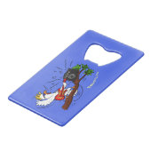 コカトおもしろいー遊のロックギター漫画 クレジットカード栓抜き (正面アングル)