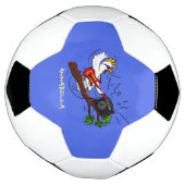 コカトおもしろいー遊のロックギター漫画 サッカーボール (回転)