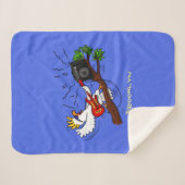 コカトおもしろいー遊のロックギター漫画 シェルパブランケット (正面(横))