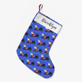 コカトおもしろいー遊のロックギター漫画 スモールクリスマスストッキング (正面 (吊り時))