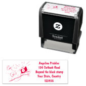 コカトおもしろいー遊のロックギター漫画 セルフインキングスタンプ (インサイチュ)