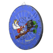 コカトおもしろいー遊のロックギター漫画 ダーツボード (正面右)