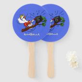 コカトおもしろいー遊のロックギター漫画 ハンドファン (正面&裏面)