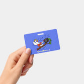 コカトおもしろいー遊のロックギター漫画 バッジ (手持ち)