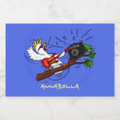 コカトおもしろいー遊のロックギター漫画 フードラベル (シングルラベル)