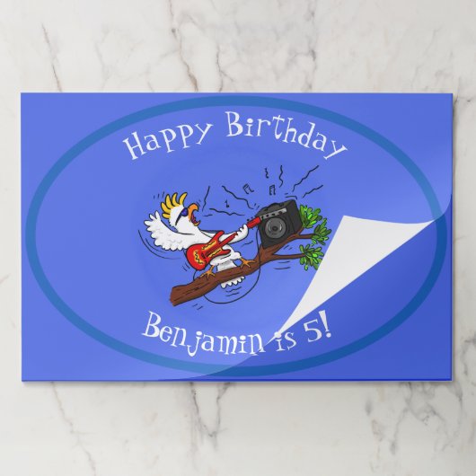 コカトおもしろいー遊のロックギター漫画 ペーパーパッド (折り畳み)