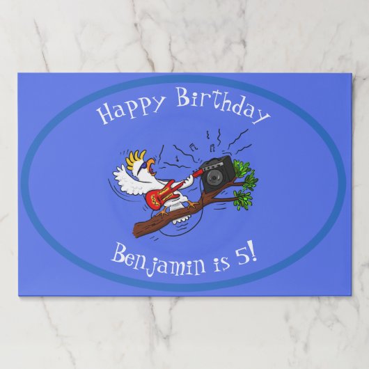 コカトおもしろいー遊のロックギター漫画 ペーパーパッド (正面)