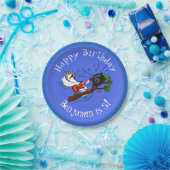 コカトおもしろいー遊のロックギター漫画 ペーパープレート (パーティー)