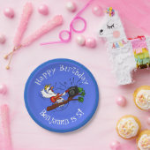 コカトおもしろいー遊のロックギター漫画 ペーパープレート (パーティー)