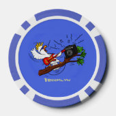 コカトおもしろいー遊のロックギター漫画 ポーカーチップ (裏面)