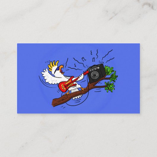 コカトおもしろいー遊のロックギター漫画 名刺 (裏面)