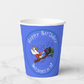 コカトおもしろいー遊のロックギター漫画 紙コップ (裏面)