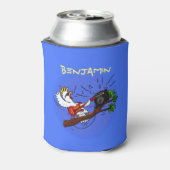 コカトおもしろいー遊のロックギター漫画 缶クーラー (缶裏面)