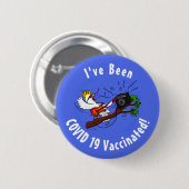 コカトおもしろいー遊のロックギター漫画 缶バッジ (正面&裏面)