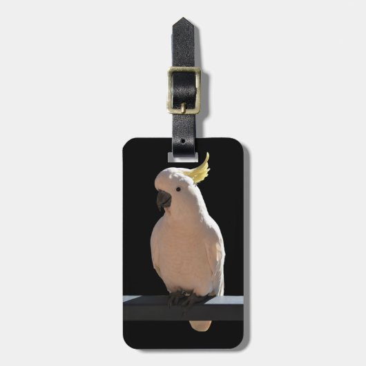 コカトゥーアットサンディアルアパートメンツラゲージタグ ラゲッジタグ (正面縦)