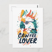 コカトゥーコーヒー恋人 ポストカード (正面/裏面)