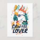 コカトゥーコーヒー恋人 ポストカード (正面)