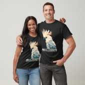 コカトゥーバードコカトゥーオウム愛情性愛鳥ボー Tシャツ (ユニセックス)