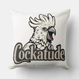 コカトゥー姿勢「コカトゥード」装飾用クッション クッション