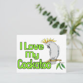 コカトゥー愛 ポストカード (スタンド正面)