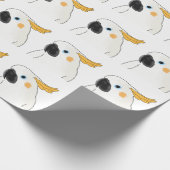 コカトゥー・バスト ラッピングペーパー (角)