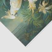 コカトー愛好家、白い羽エレガンス 薄葉紙 (詳細)