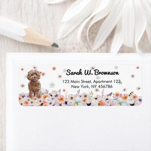 コカプー犬種 ラベル (インサイチュ)