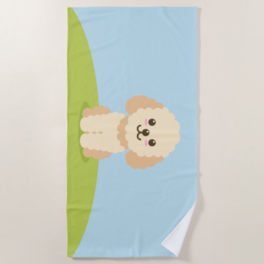 コカポ ビーチタオル (正面)