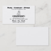 コカユーモアのあるポ 名刺 (正面/裏面)