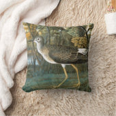 コキアシシギ クッション (ブランケット)