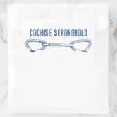 コキセストロングオールドアリゾナ登山Quickdraw 長方形シール (バッグ)