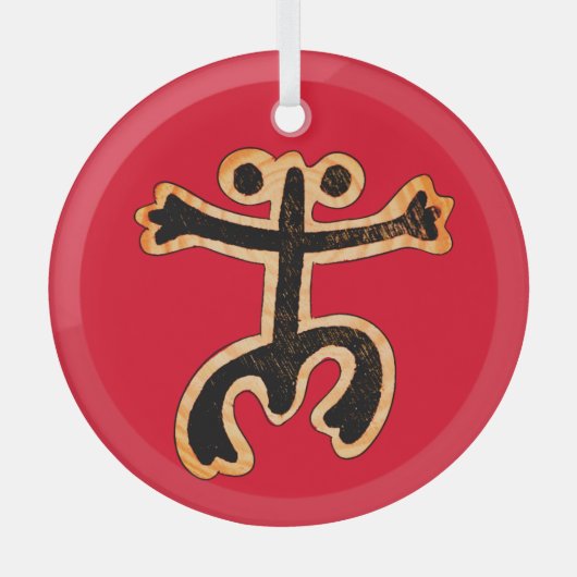 コキタイノオーナメント ガラスオーナメント (正面)