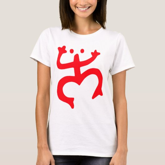 コキタイノプエルトリコシンボル Tシャツ (正面)