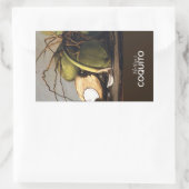 コキトココナッツクラシックマーケティング 長方形シール (バッグ)