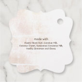 コキトココナッツトロピカルパーム フェイバータグ (裏面)