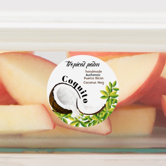 コキトココナッツ ラベル (貼付)