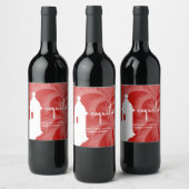 コキトパームツリーワインラベル ワインラベル (ボトル)