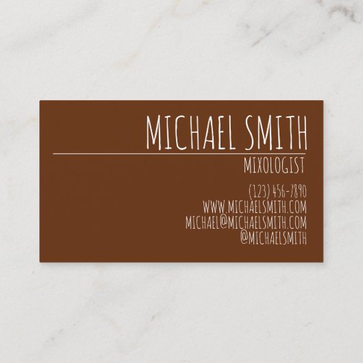 コキトプエルトリカエグノグバーテンミキサー 名刺 (裏面)