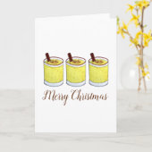 コキトプエルトリカエグノドリンクメリークリスマス カード (黄色い花)
