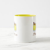 コキトプエルトリカエグノドリンクメリークリスマス ツートーンマグカップ (中央)