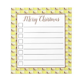 コキトプエルトリカエグノドリンクメリークリスマス ノートパッド