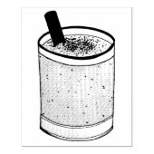 コキトプエルトリカエグノドリンクメリークリスマス ラバースタンプ (インプリント)