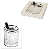 コキトプエルトリカエグノドリンクメリークリスマス ラバースタンプ (押印)