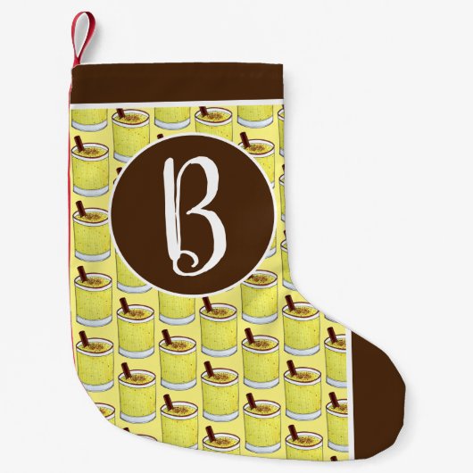 コキトプエルトリカエグノラムクリスマスドリンク スモールクリスマスストッキング (正面)